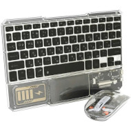 Комплект бездротовий VOLTRONIC KB333 Black/Transparent