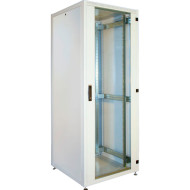 Напольный шкаф 19" CONTEG iSeven RI7-27-80/80-B (27U, 800x800мм, RAL7035)