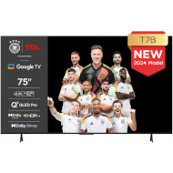 Телевизор TCL 75" QLED 4K 75T7B