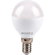 Лампочка LED WORKS Long-Life 2.0 G45 E14 7W 6500K 220V (G45-7W-65K-E14)