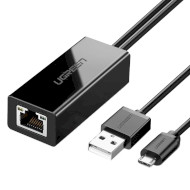 Сетевой адаптер UGREEN Ethernet Adapter for TV Stick Black (30985)