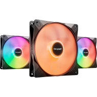 Комплект вентиляторов BE QUIET! Light Wings LX 140 PWM Black 3-Pack (BL127)