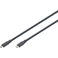 Кабель DIGITUS USB4 CM/CM 1м Black (AK-300344-010-S)