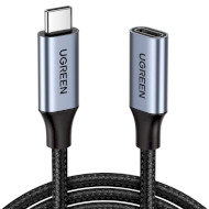 Кабель-удлинитель UGREEN US372 USB-C Male to USB-C Female Gen2 Extension Cable 1м Gray (30205)