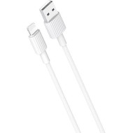 Кабель XO NB156 USB-A to Lightning 1м White