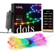 Smart LED гирлянда TWINKLY Dots RGB 200 Gen II IP44 Transparent Wire (TWD200STP-TEU)