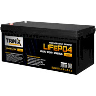 Аккумуляторная батарея TRINIX LiFePO4 LFP 25.6V100Ah Bluetooth (25.6В, 100Ач, BMS) (TLFP-24100)