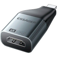 Адаптер ESSAGER 4K@60Hz USB-C - HDMI Gray (EZJHD60-MJ0G-P)