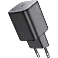 Зарядное устройство HOCO N40 Mighty 1xUSB-C, PD20W Black (6942007616966)