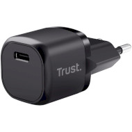 Зарядное устройство TRUST Maxo Ultra Small 20W 1xUSB-C PD Charger Black (25174)