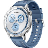 Смарт-часы HUAWEI Watch GT5 46mm with Blue Woven Strap (55020DKH)