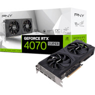 Видеокарта PNY GeForce RTX 4070 Super 12GB Verto OC Dual Fan DLSS 3 (VCG4070S12DFXPB1-O)