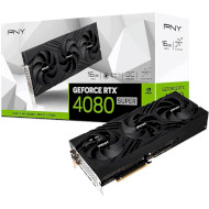 Видеокарта PNY GeForce RTX 4080 Super 16GB Verto OC Triple Fan DLSS 3 (VCG4080S16TFXPB1-O)