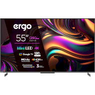 Телевизор ERGO 55" miniLED 4K 55MQ90PRO Titanium