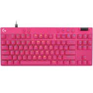 Клавиатура LOGITECH G Pro X TKL Rapid Wired Gaming Keyboard Magenta (920-013253)