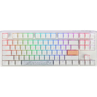 Клавиатура DUCKY One 3 TKL Cherry MX Speed Silver Switch RGB UA White (DKON2187ST-PUAPXPWWWSC1)