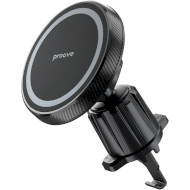 Автодержатель для смартфона PROOVE Carbon Magnetic Air Outlet Car Mount Black