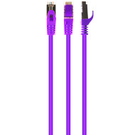 Патч-корд CABLEXPERT SSTP Cat.6a CU 0.25м Violet (PP6A-LSZHCU-V-0.25M)