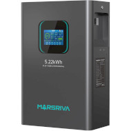 Аккумуляторная батарея MARSRIVA LiFePO4 BYD LiFePO4 51.2V 100Ah (51.2В, 100Ач, BMS) (MR-LFP48-100-WMD)