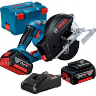 Аккумуляторная дисковая пила BOSCH GKM 18V-50 Professional (0.601.6B8.002)