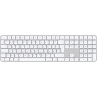 Клавиатура беспроводная APPLE A3119 Magic Keyboard with Touch ID and Numeric Keypad White Keys UA (MXK73UA/A)