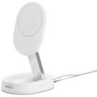 Беспроводное зарядное устройство BELKIN Boost Up Charge Convertible Magnetic Wireless Charging Stand Qi2 15W White (WIA008VFWH)