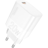 Зарядное устройство WUW C196 1xUSB-C, PD20W White