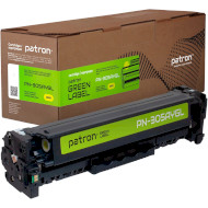 Тонер-картридж PATRON Green Label совместимый с HP 305A Yellow (PN-305AYGL)