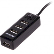 USB-хаб MAXXTER 4-port USB2.0 Type A (HU2A-4P-AC-03)