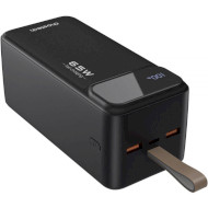 Повербанк CHOETECH B733 PowerLeap 1xUSB-C, 2xUSB-A 50000mAh Black