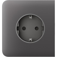 Боковая панель для встроенной розетки AJAX SideCover for Outlet Basic [type F] Gray