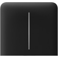 Кнопка для двухклавишного выключателя AJAX SideButton 2-gang Vertical for LightSwitch Black
