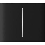 Кнопка для двухклавишного выключателя AJAX CenterButton 2-gang Vertical for LightSwitch Black