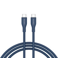 Кабель CANYON CC60SC10 Charge & Sync USB-C to USB-C 60W 1м Dark Blue (CNS-CC60SC10DB)