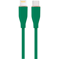 Кабель CABLEXPERT Premium Silicon Type-C to Lightning 1.5м Midnight Green (CC-USB2S-CM8PM-1.5M-G)
