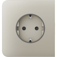 Боковая панель для встроенной розетки AJAX SideCover for Outlet Basic [type F] Ivory