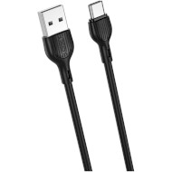 Кабель XO NB200 USB-A to Type-C 2м Black