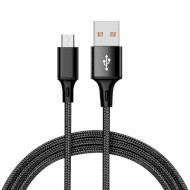 Кабель XO NB143 USB-A to Micro-USB 2м Black