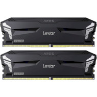 Модуль памяти LEXAR Ares Black DDR5 6000MHz 32GB Kit 2x16GB (LD5U16G60C320A-RGD)