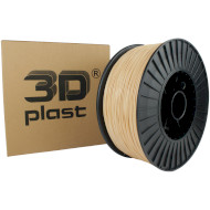 Пластик (филамент) для 3D принтера 3DPLAST PETG 1.75mm, 3кг, Beige