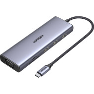Порт-репликатор UGREEN CM498 9-in-1 USB-C Hub (15600)