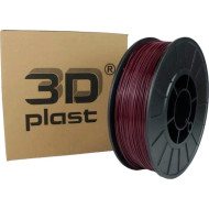 Пластик (филамент) для 3D принтера 3DPLAST PETG 1.75mm, 0.85кг, Burgundy