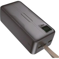 Повербанк GRUNHELM GP-40BLT 65W 40000mAh Black