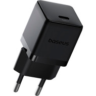 Зарядное устройство BASEUS Palm Fast Charger 1C 20W EU Cluster Black (P10111602113-00)