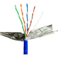 Кабель сетевой GEAR FTP Cat.5e 4x2x0.51 CCA Blue 100м (GEC-FTPCCA25051100)