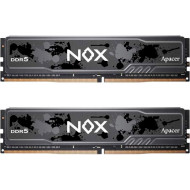 Модуль памяти APACER Nox DDR5 5600MHz 32GB Kit 2x16GB Black (AH5U32G56C522MBAA-2)