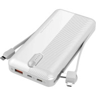 Повербанк LOGICPOWER PQ13 22.5W 10000mAh White (LP31338)