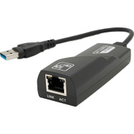 Сетевой адаптер VOLTRONIC USB 3.0 to Ethernet Black (USB- RJ-45.G)