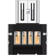 Адаптер XOKO AC-055 USB-A to Micro-USB Silver (XK-AC055-SL)