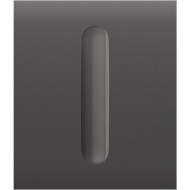 Кнопка для одноклавишного выключателя (диммера) AJAX CenterButton Dimmer 1-gang 2-way for LightSwitch Gray